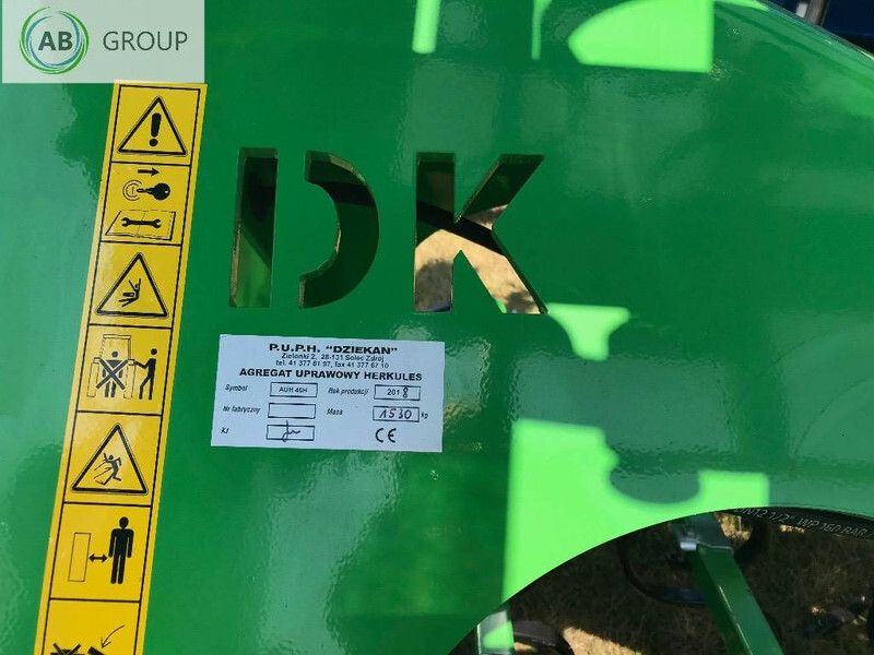 Dziekan agregat uprawowy Hercules AUH46H, 4,6m - Техніка для обробки ґрунту: фото 2 Dziekan agregat uprawowy Hercules AUH46H, 4,6m - Техніка для обробки ґрунту: фото 2