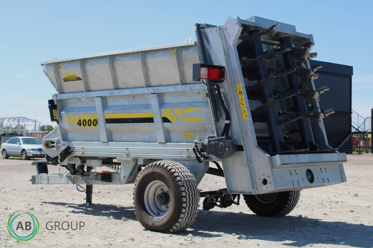 Fimaks FMGR 5 ton manure spreader - Гноєрозкидач: фото 3 Fimaks FMGR 5 ton manure spreader - Гноєрозкидач: фото 3