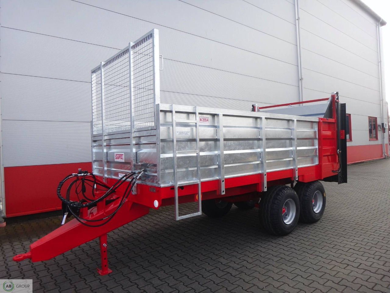 Igamet manure spreader N255/5 10t - Гноєрозкидач: фото 1 Igamet manure spreader N255/5 10t - Гноєрозкидач: фото 1