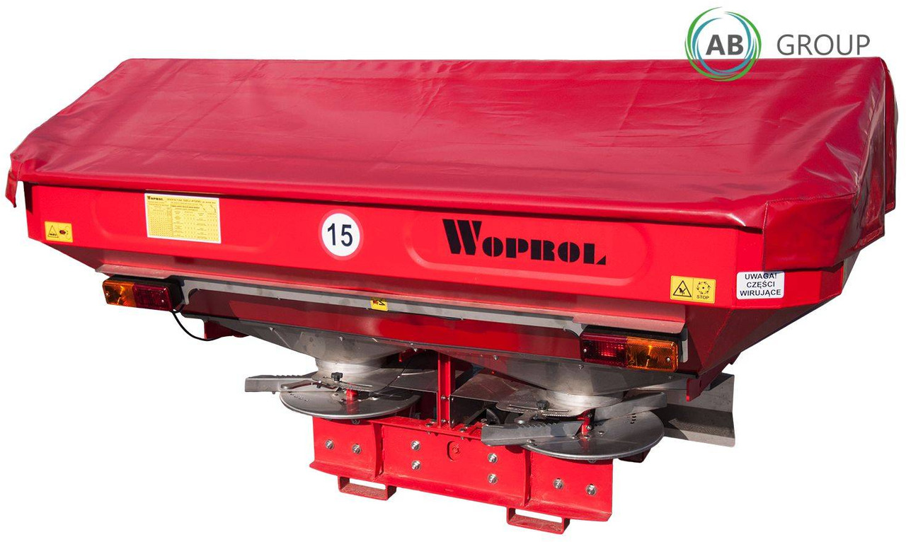 Woprol Fertilizer Spreader JUNIOR II PLUS (800kg, 1200kg, 1600kg) - Розкидач добрив: фото 1 Woprol Fertilizer Spreader JUNIOR II PLUS (800kg, 1200kg, 1600kg) - Розкидач добрив: фото 1
