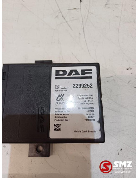 DAF Occ ECU CDS4 regeleenheid DAF - Блок управління в категорії Вантажівки: фото 5 DAF Occ ECU CDS4 regeleenheid DAF - Блок управління в категорії Вантажівки: фото 5