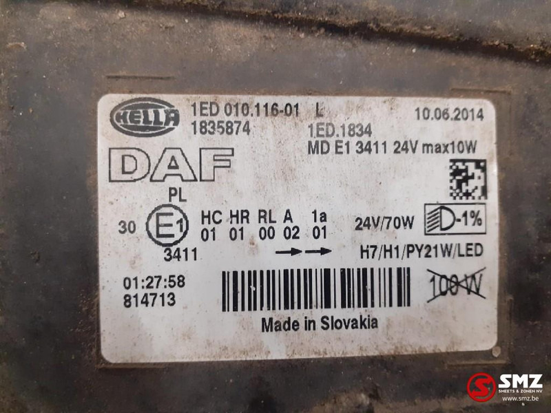 DAF Occ koplamp links DAF - Передня фара в категорії Вантажівки: фото 5 DAF Occ koplamp links DAF - Передня фара в категорії Вантажівки: фото 5