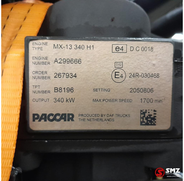 DAF Occ motor MX13 340H1 DAF - Двигун в категорії Вантажівки: фото 5 DAF Occ motor MX13 340H1 DAF - Двигун в категорії Вантажівки: фото 5