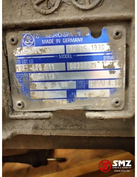 DAF Occ versnellingsbak Daf XF95 12AS1930TD - Коробка передач в категорії Вантажівки: фото 5 DAF Occ versnellingsbak Daf XF95 12AS1930TD - Коробка передач в категорії Вантажівки: фото 5