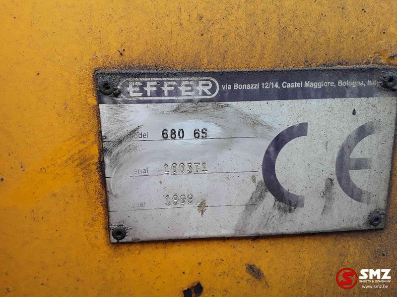 EFFER Occ Autolaadkraan Effer 680 6S + radio remote - Стріла: фото 4 EFFER Occ Autolaadkraan Effer 680 6S + radio remote - Стріла: фото 4