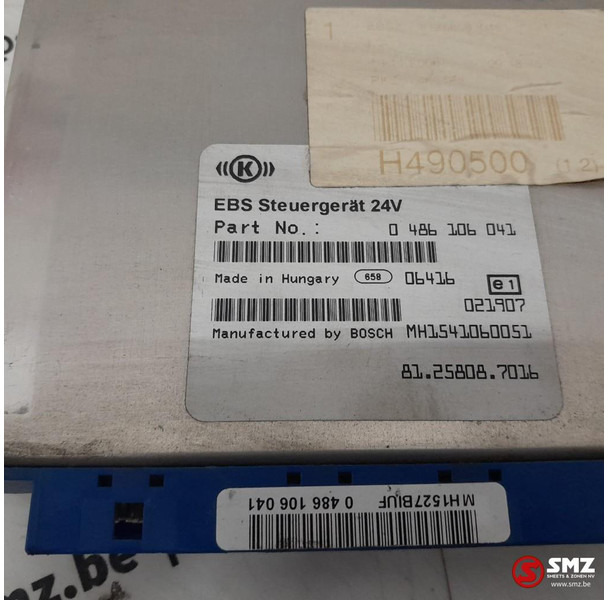Блок управління в категорії Вантажівки MAN Occ ECU EBS regeleenheid MAN: фото 6 Блок управління в категорії Вантажівки MAN Occ ECU EBS regeleenheid MAN: фото 6
