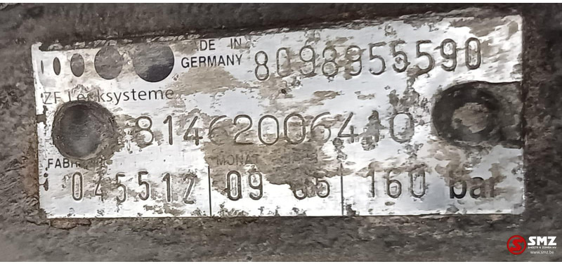 MAN Occ Stuurhuis MAN - Рульовий механізм в категорії Вантажівки: фото 5 MAN Occ Stuurhuis MAN - Рульовий механізм в категорії Вантажівки: фото 5