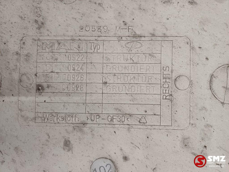 Кабіна й інтер'єр в категорії Вантажівки MAN Occ opstapbak rechts MAN: фото 7
