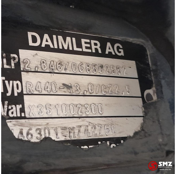 Mercedes-Benz Occ differentiëel R440-13,0/C22,5 i=2,846 Mercedes - Диференціал в категорії Вантажівки: фото 5 Mercedes-Benz Occ differentiëel R440-13,0/C22,5 i=2,846 Mercedes - Диференціал в категорії Вантажівки: фото 5