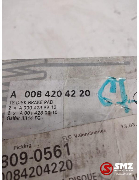 Mercedes-Benz Set remblokken mercedes sprinter w909 a0084204220 - Колодки гальмівні дискові в категорії Вантажівки: фото 2 Mercedes-Benz Set remblokken mercedes sprinter w909 a0084204220 - Колодки гальмівні дискові в категорії Вантажівки: фото 2