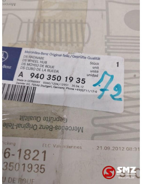 Mercedes-Benz Wielnaafreparatieset mercedes atego a9403501935 - Підвіска в категорії Вантажівки: фото 2 Mercedes-Benz Wielnaafreparatieset mercedes atego a9403501935 - Підвіска в категорії Вантажівки: фото 2
