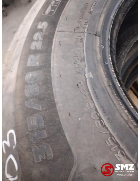 Michelin Occ vrachtwagenband Michelin 315/80R22.5 - Шина в категорії Вантажівки: фото 3 Michelin Occ vrachtwagenband Michelin 315/80R22.5 - Шина в категорії Вантажівки: фото 3