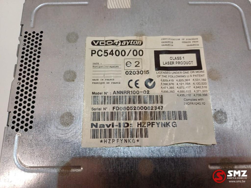 VDO Occ navigatiesysteem VDO Dayton PC5400 - Електрична система в категорії Вантажівки: фото 5 VDO Occ navigatiesysteem VDO Dayton PC5400 - Електрична система в категорії Вантажівки: фото 5