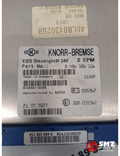 Volvo Occ ECU EBS regeleenheid Volvo - Блок управління в категорії Вантажівки: фото 4 Volvo Occ ECU EBS regeleenheid Volvo - Блок управління в категорії Вантажівки: фото 4