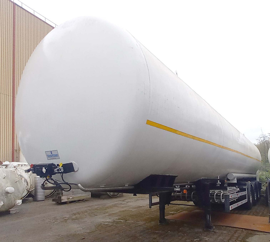 Cryocan Gas tank cryogenic semi-trailer used for LNG Methane - Напівпричіп цистерна: фото 1 Cryocan Gas tank cryogenic semi-trailer used for LNG Methane - Напівпричіп цистерна: фото 1