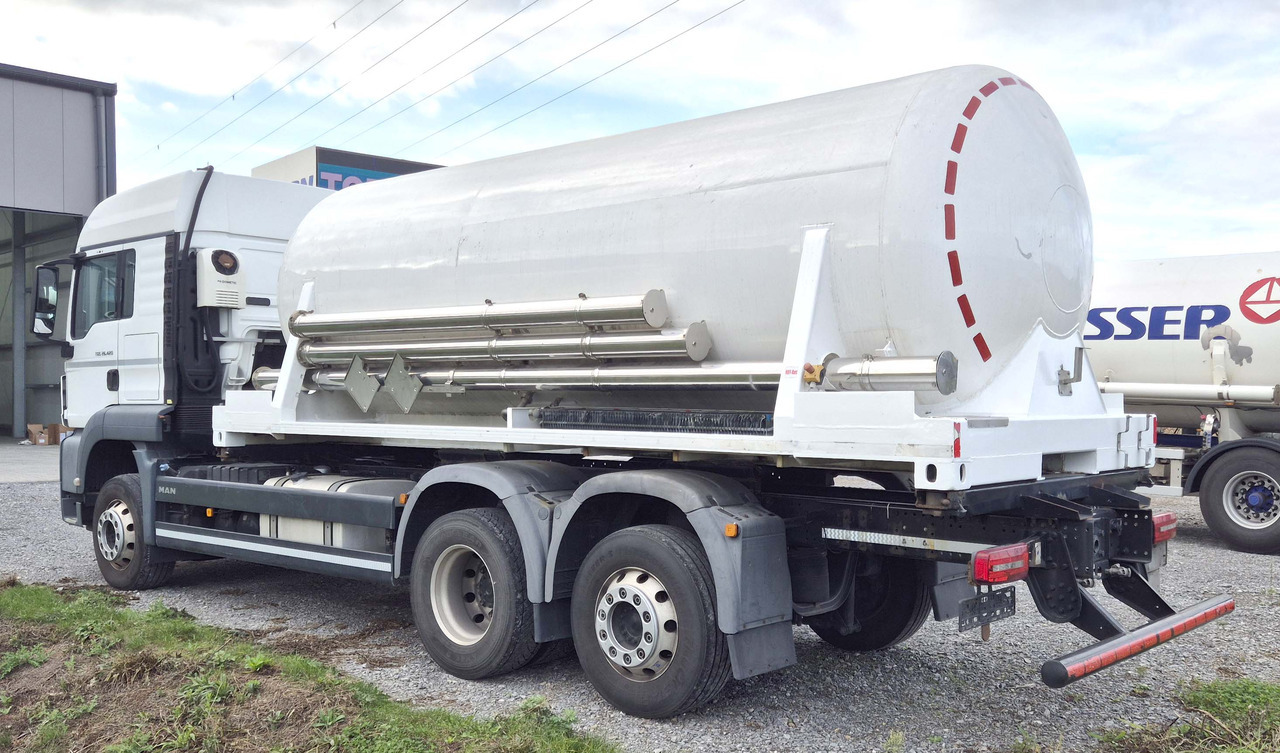 MAN Tank gas truck cryogenic used for oxygen, nitrogen, argon, LIN, LOX, LAR - Вантажівка цистерна: фото 4 MAN Tank gas truck cryogenic used for oxygen, nitrogen, argon, LIN, LOX, LAR - Вантажівка цистерна: фото 4