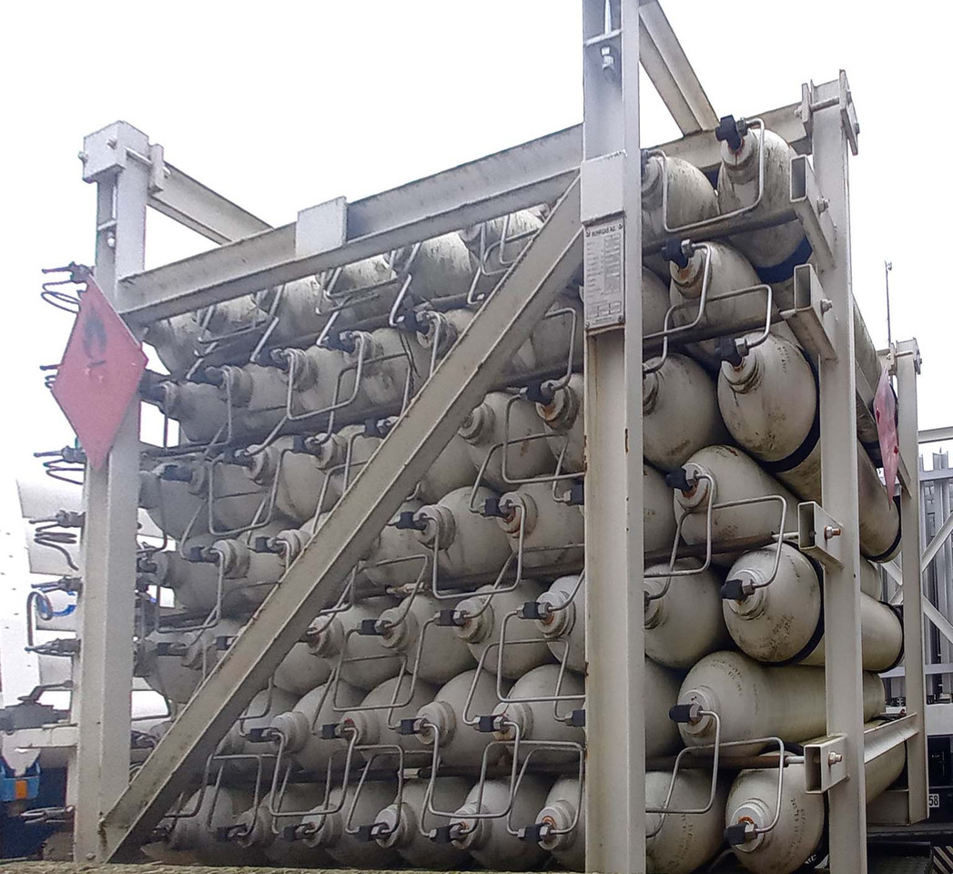 SAMRO Gas semi-trailer tube used for CNG Methane Erdgas 200 Bar - Причіп: фото 3 SAMRO Gas semi-trailer tube used for CNG Methane Erdgas 200 Bar - Причіп: фото 3