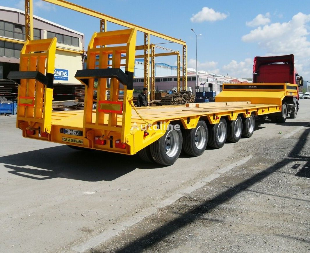 Новий Низькорамна платформа напівпричіп CEYLAN 3 AXLES STANDART & EXTENDABLE LOWBED: фото 9