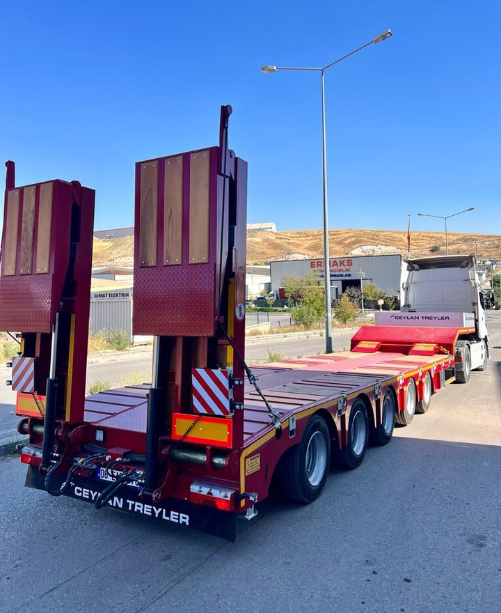 Новий Низькорамна платформа напівпричіп CEYLAN 3 AXLES STANDART & EXTENDABLE LOWBED: фото 12
