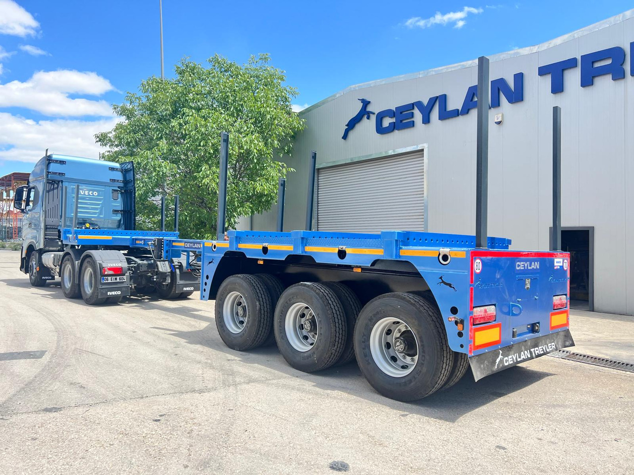 Новий Низькорамна платформа напівпричіп CEYLAN 3 AXLES STANDART & EXTENDABLE LOWBED: фото 13