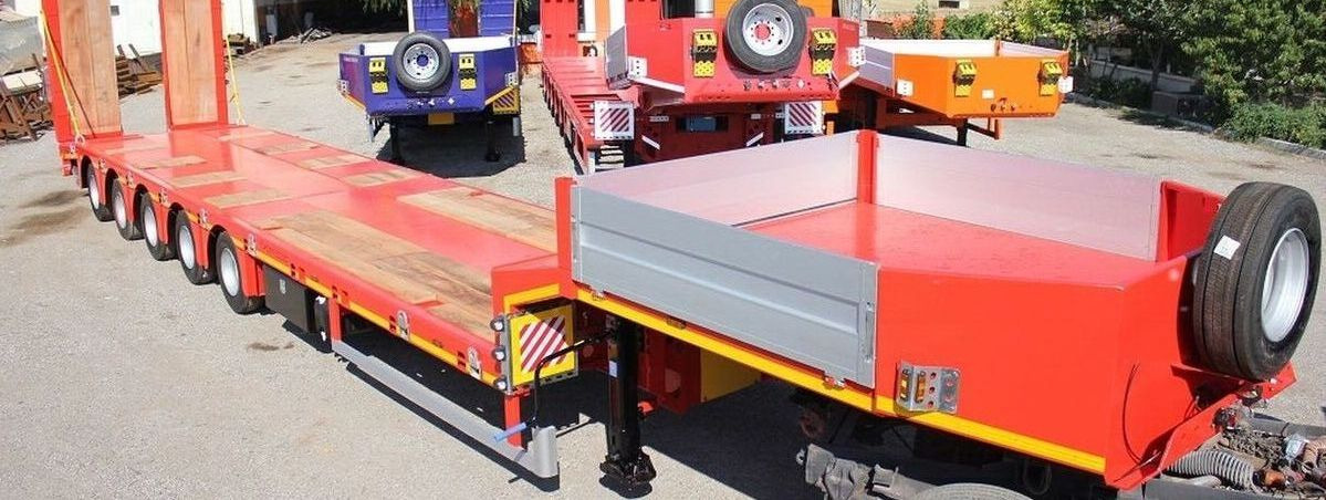 Новий Низькорамна платформа напівпричіп CEYLAN 3 AXLES STANDART & EXTENDABLE LOWBED: фото 8