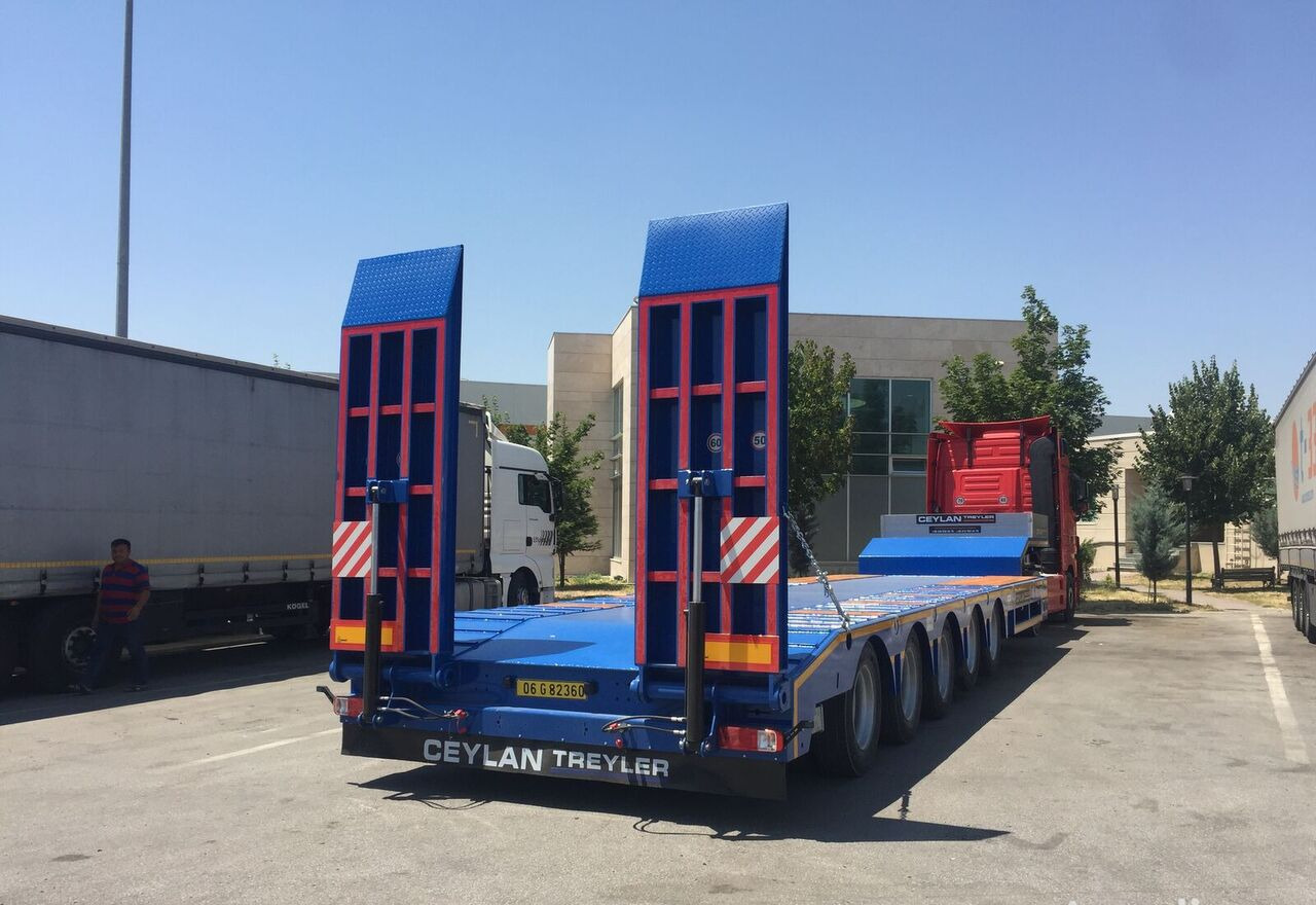 Новий Низькорамна платформа напівпричіп CEYLAN 3 AXLES STANDART & EXTENDABLE LOWBED: фото 6