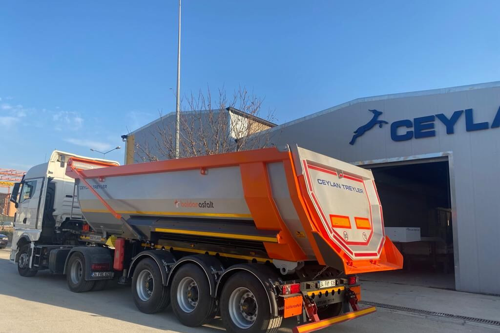 Новий Самоскид напівпричіп CEYLAN 3 AXLES TIPPER 22-30M3: фото 24