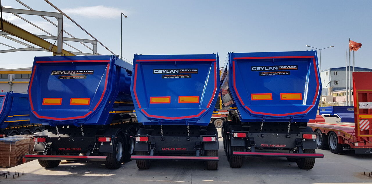 Новий Самоскид напівпричіп CEYLAN 3 AXLES TIPPER 22-30M3: фото 12