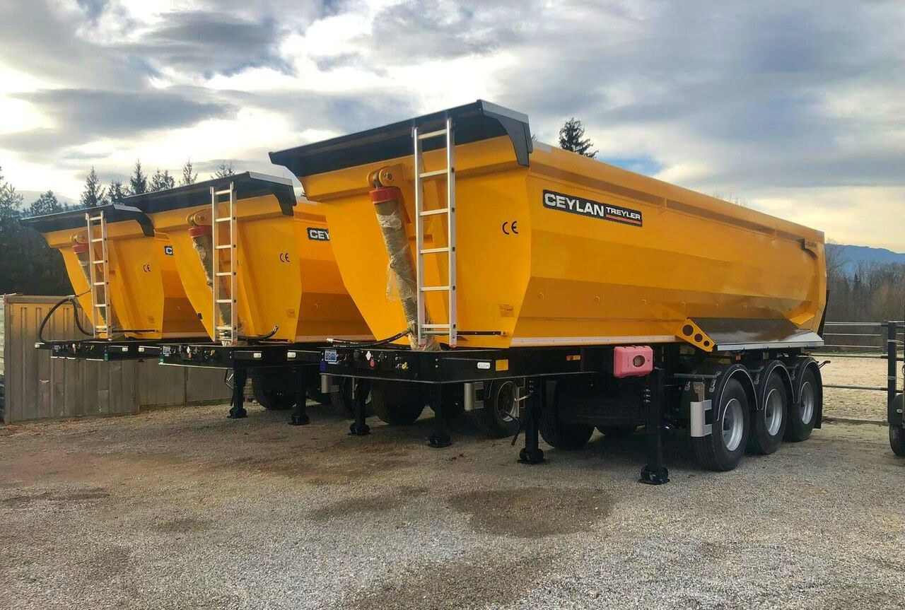 Новий Самоскид напівпричіп CEYLAN 3 AXLES TIPPER 22-30M3: фото 8
