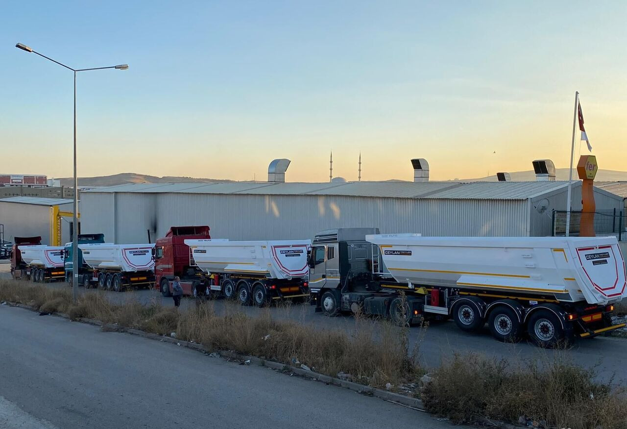 Новий Самоскид напівпричіп CEYLAN 3 AXLES TIPPER 22-30M3: фото 21