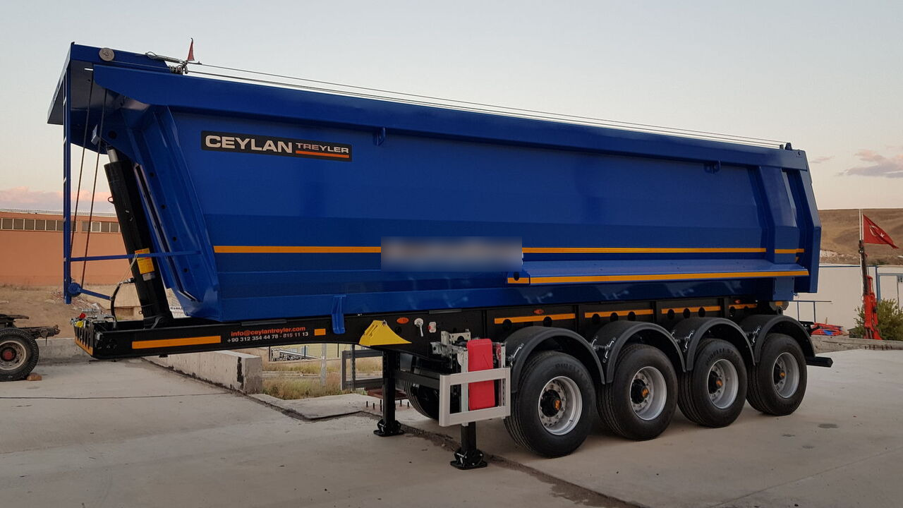 Новий Самоскид напівпричіп CEYLAN 35-40 M3 4 AXLE TIPPER: фото 9