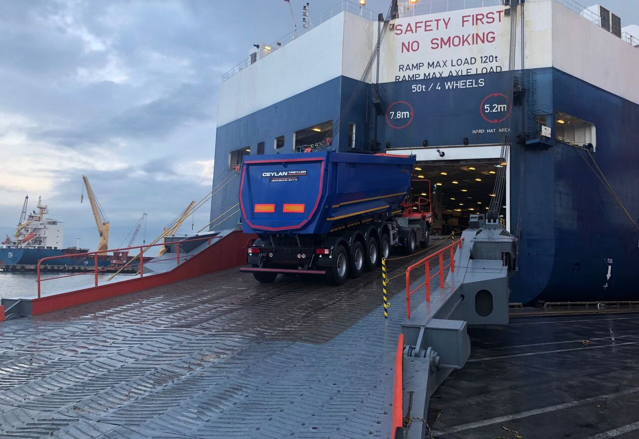 Новий Самоскид напівпричіп CEYLAN 35-40 M3 4 AXLE TIPPER: фото 10