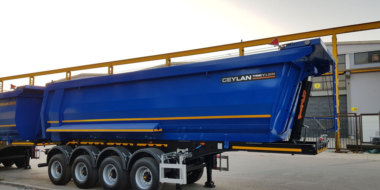 Новий Самоскид напівпричіп CEYLAN 35-40 M3 4 AXLE TIPPER: фото 6