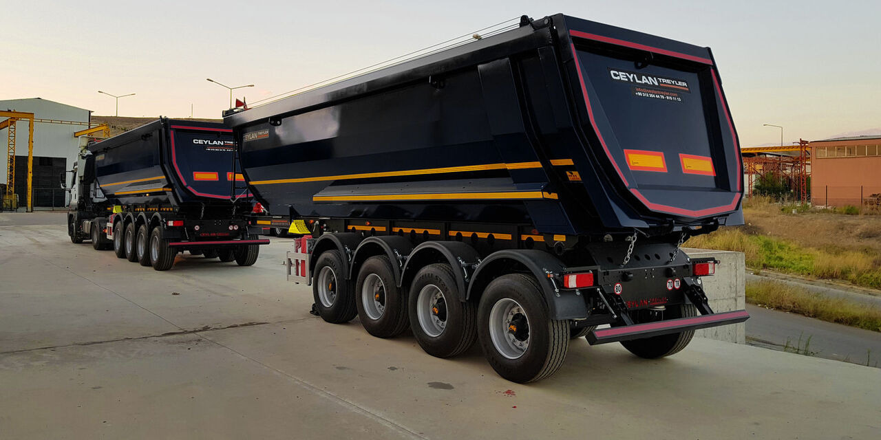Новий Самоскид напівпричіп CEYLAN 35-40 M3 4 AXLE TIPPER: фото 7