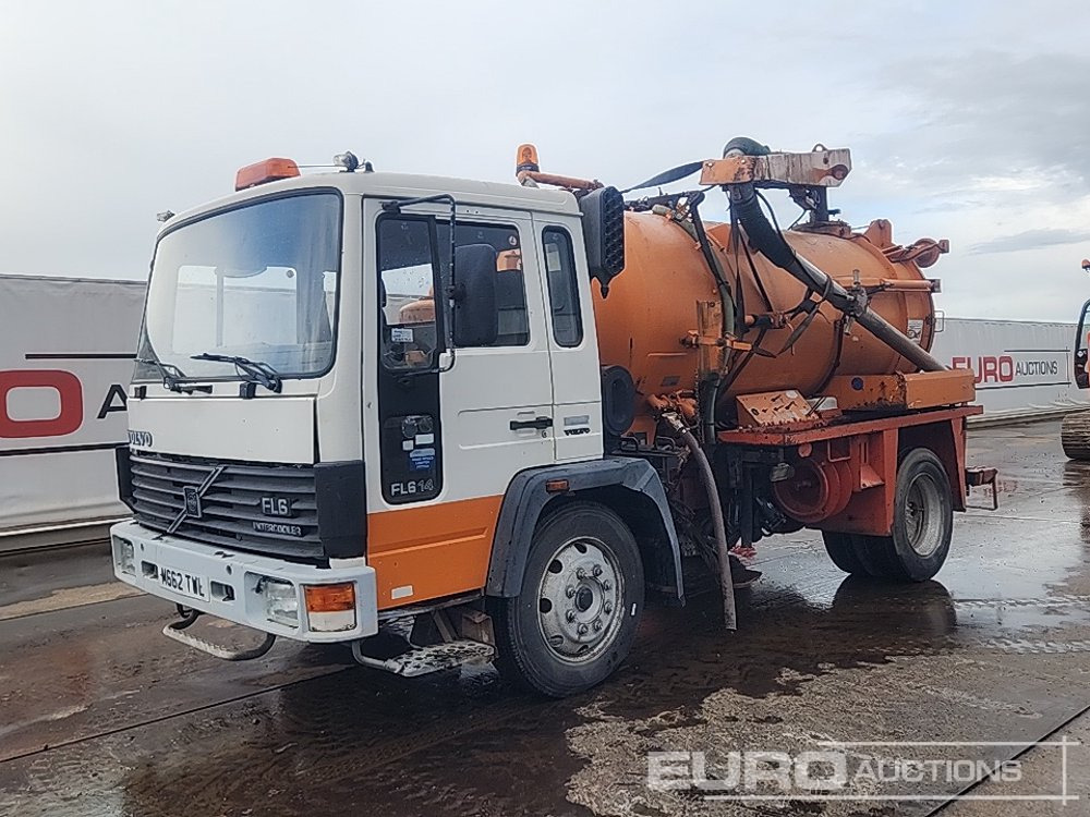 1995 Volvo FL6 14 - Вантажівка цистерна: фото 1 1995 Volvo FL6 14 - Вантажівка цистерна: фото 1
