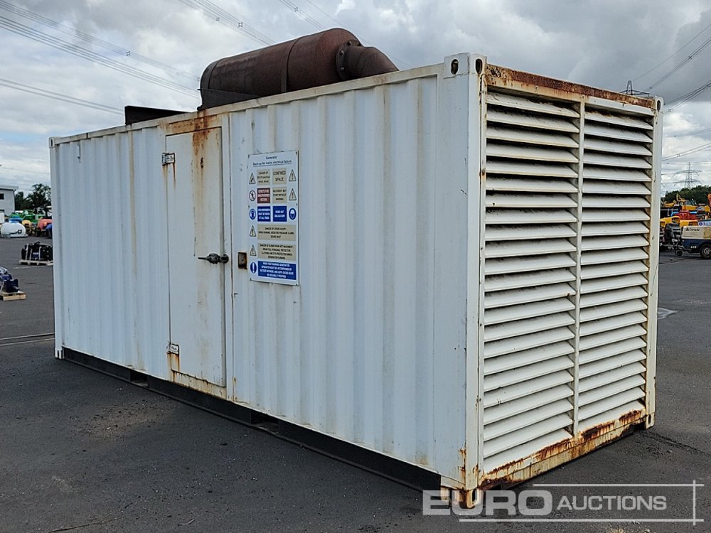 20" Containerized 850kVA Generator, Perkins V12 Engine - Електричний генератор: фото 5 20" Containerized 850kVA Generator, Perkins V12 Engine - Електричний генератор: фото 5
