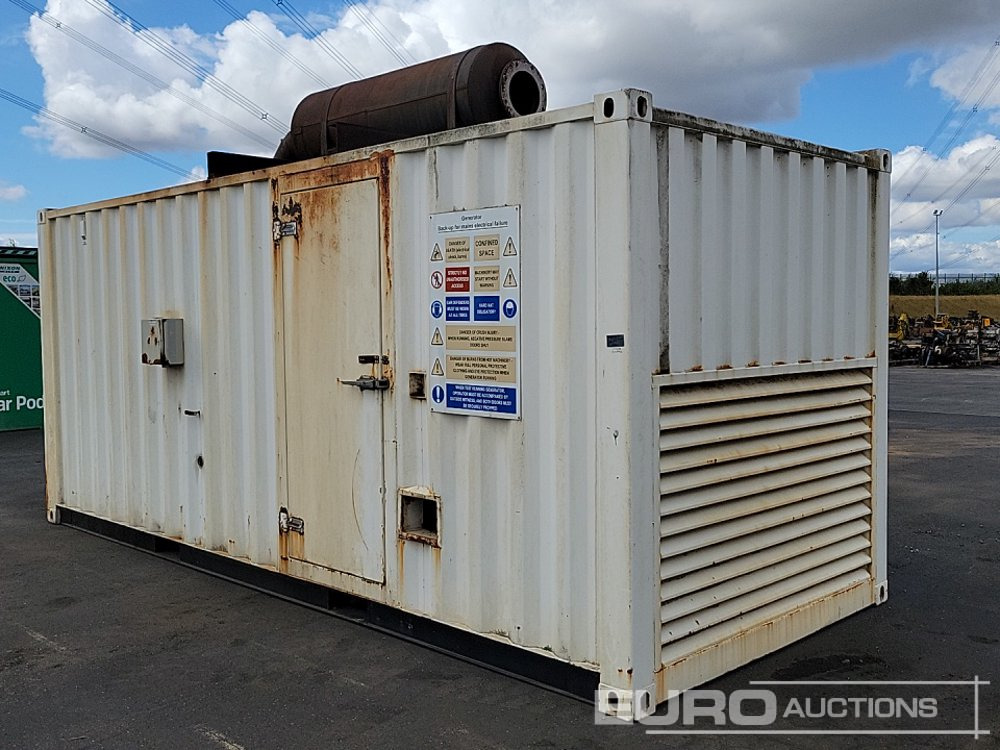 20" Containerized 850kVA Generator, Perkins V12 Engine - Електричний генератор: фото 1 20" Containerized 850kVA Generator, Perkins V12 Engine - Електричний генератор: фото 1