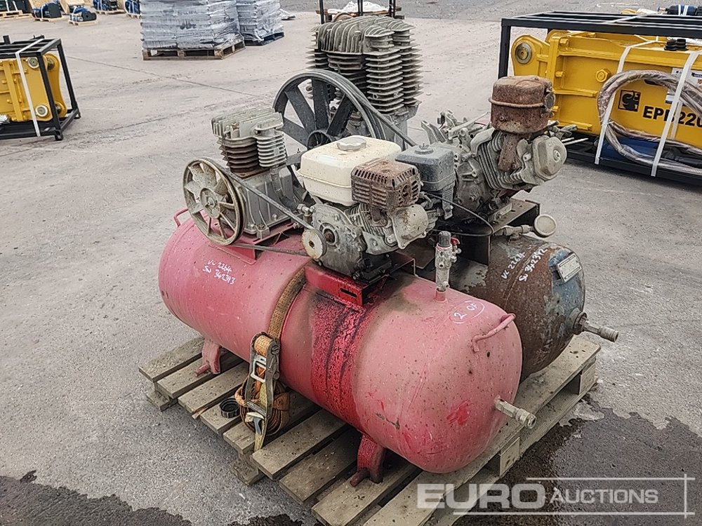 200 & 150 Litre Petrol Compressor, Honda Engine (Spares) (2 of) - Повітряний компресор: фото 4 200 & 150 Litre Petrol Compressor, Honda Engine (Spares) (2 of) - Повітряний компресор: фото 4