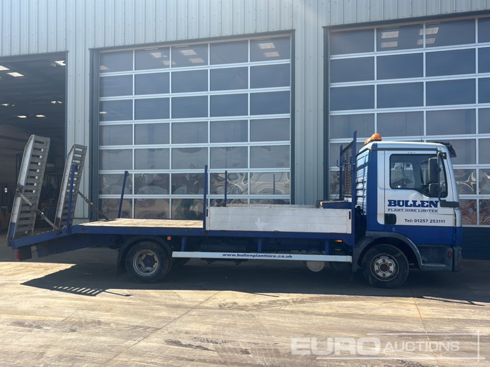 2006 MAN 4x2 Beavertail Plant Lorry, Winch, Ramps, Automatic Gearbox (Electrical Fault) - Автовоз вантажівка: фото 5 2006 MAN 4x2 Beavertail Plant Lorry, Winch, Ramps, Automatic Gearbox (Electrical Fault) - Автовоз вантажівка: фото 5
