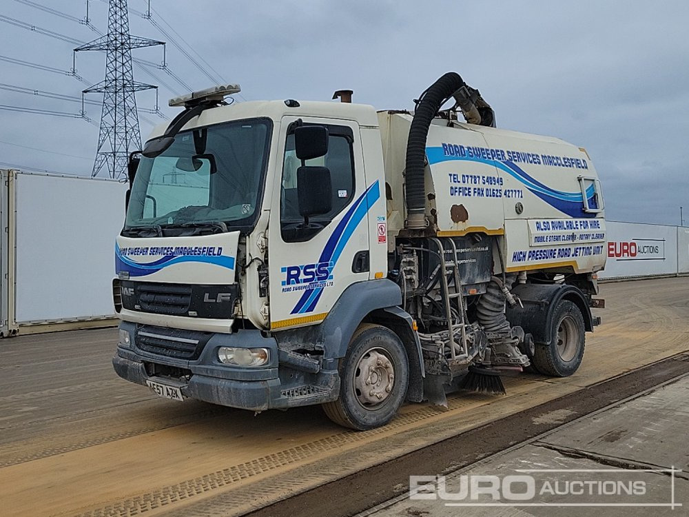 2007 DAF LF - Підмітально-прибиральна машина: фото 1 2007 DAF LF - Підмітально-прибиральна машина: фото 1