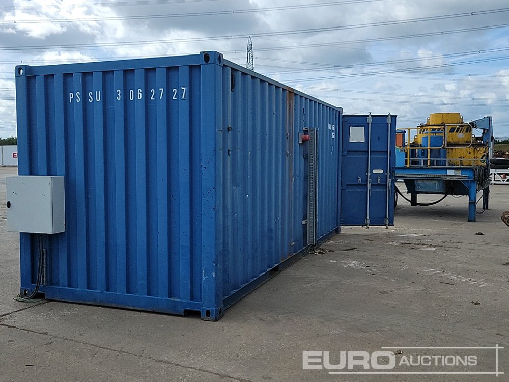 2008 Pilot Crushtec VS-AC210 Static Cone Crusher, 20' Container, Control Box Unit, Spare Motor & Crushing Parts - Дробарка: фото 5 2008 Pilot Crushtec VS-AC210 Static Cone Crusher, 20' Container, Control Box Unit, Spare Motor & Crushing Parts - Дробарка: фото 5
