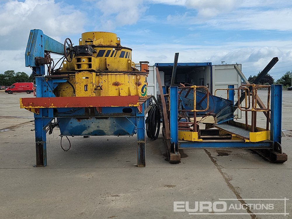 2008 Pilot Crushtec VS-AC210 Static Cone Crusher, 20' Container, Control Box Unit, Spare Motor & Crushing Parts - Дробарка: фото 2 2008 Pilot Crushtec VS-AC210 Static Cone Crusher, 20' Container, Control Box Unit, Spare Motor & Crushing Parts - Дробарка: фото 2