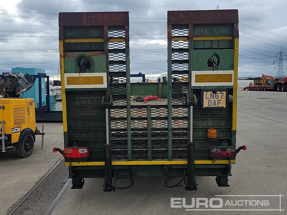 2010 Cheiftan Twin Axle Draw Bar Plant Trailer, Air Brakes, Hydraulic Ramp - Причіп для перевезення спецтехніки: фото 4 2010 Cheiftan Twin Axle Draw Bar Plant Trailer, Air Brakes, Hydraulic Ramp - Причіп для перевезення спецтехніки: фото 4