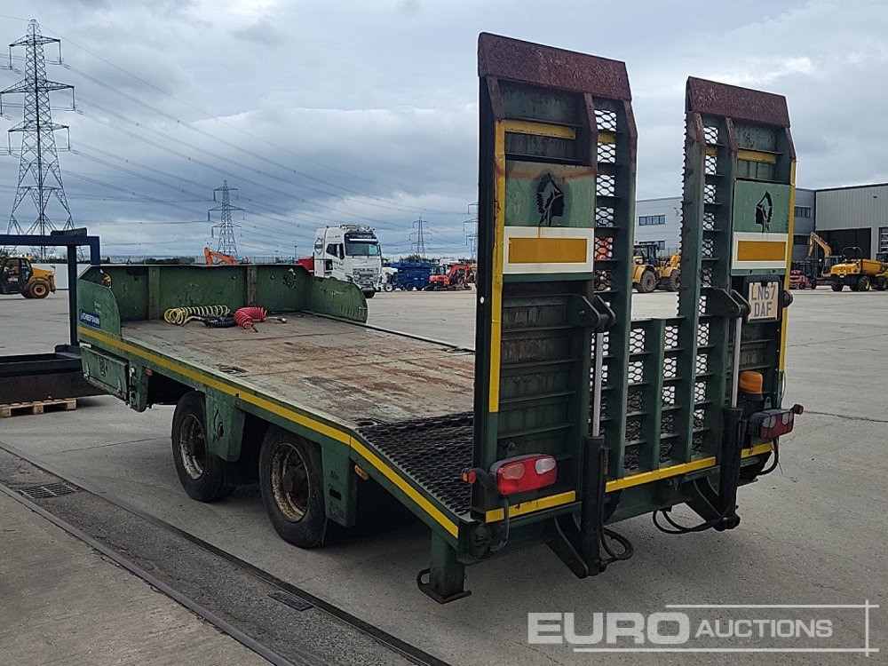 2010 Cheiftan Twin Axle Draw Bar Plant Trailer, Air Brakes, Hydraulic Ramp - Причіп для перевезення спецтехніки: фото 3 2010 Cheiftan Twin Axle Draw Bar Plant Trailer, Air Brakes, Hydraulic Ramp - Причіп для перевезення спецтехніки: фото 3