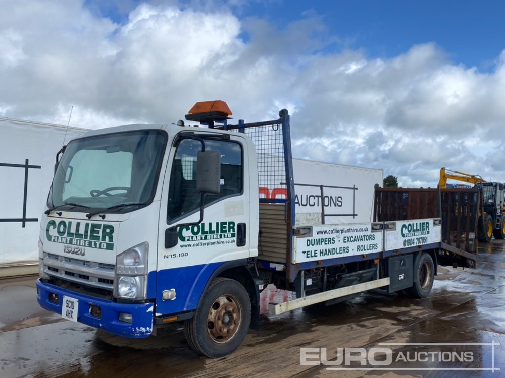 2010 Isuzu N75 - Бортова вантажівка/ Платформа: фото 1 2010 Isuzu N75 - Бортова вантажівка/ Платформа: фото 1