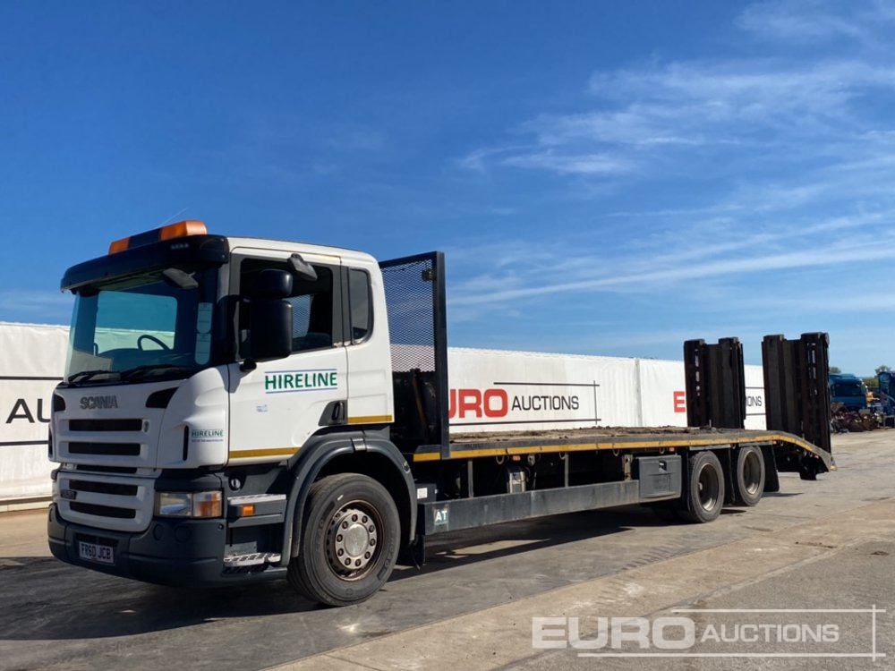 2010 Scania P320 - Бортова вантажівка/ Платформа: фото 1 2010 Scania P320 - Бортова вантажівка/ Платформа: фото 1