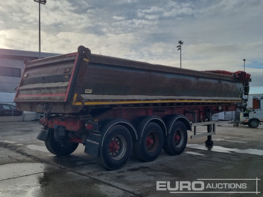 2011 SDC Tri Axle Kelly Steel Tipping Trailer, Easy Sheet - Самоскид напівпричіп: фото 5 2011 SDC Tri Axle Kelly Steel Tipping Trailer, Easy Sheet - Самоскид напівпричіп: фото 5