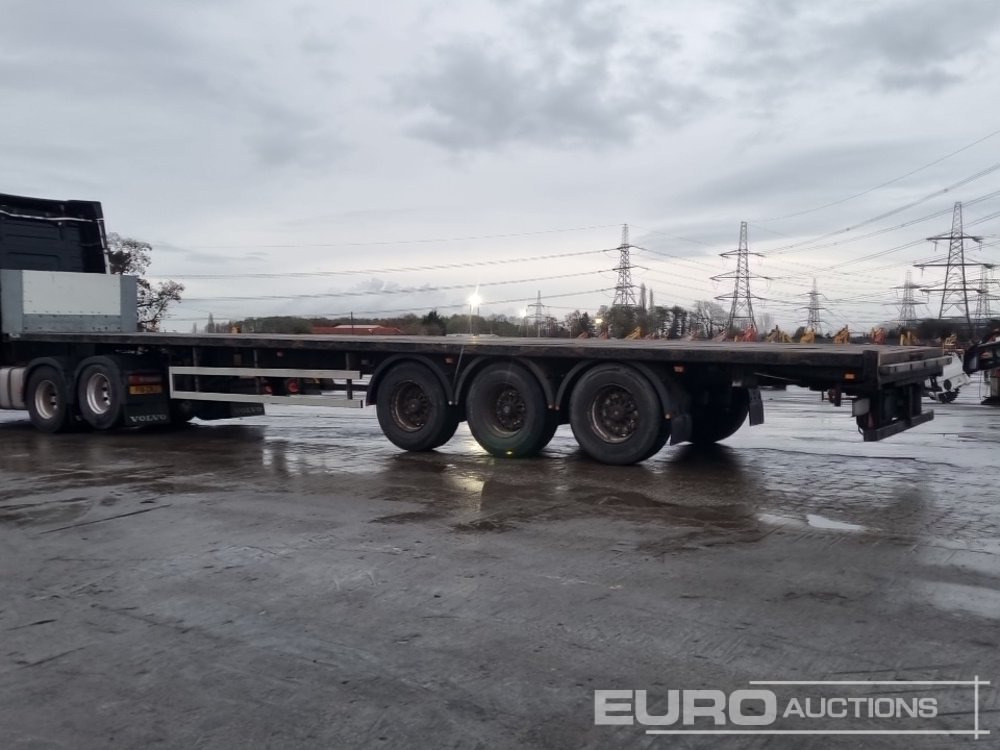 2012 Don-Bur Tri Axle Flat Bed Trailer - Бортовий напівпричіп/ Платформа: фото 3 2012 Don-Bur Tri Axle Flat Bed Trailer - Бортовий напівпричіп/ Платформа: фото 3