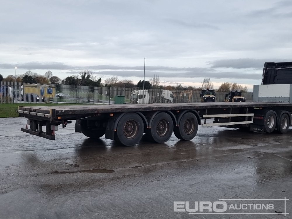 2012 Don-Bur Tri Axle Flat Bed Trailer - Бортовий напівпричіп/ Платформа: фото 5 2012 Don-Bur Tri Axle Flat Bed Trailer - Бортовий напівпричіп/ Платформа: фото 5