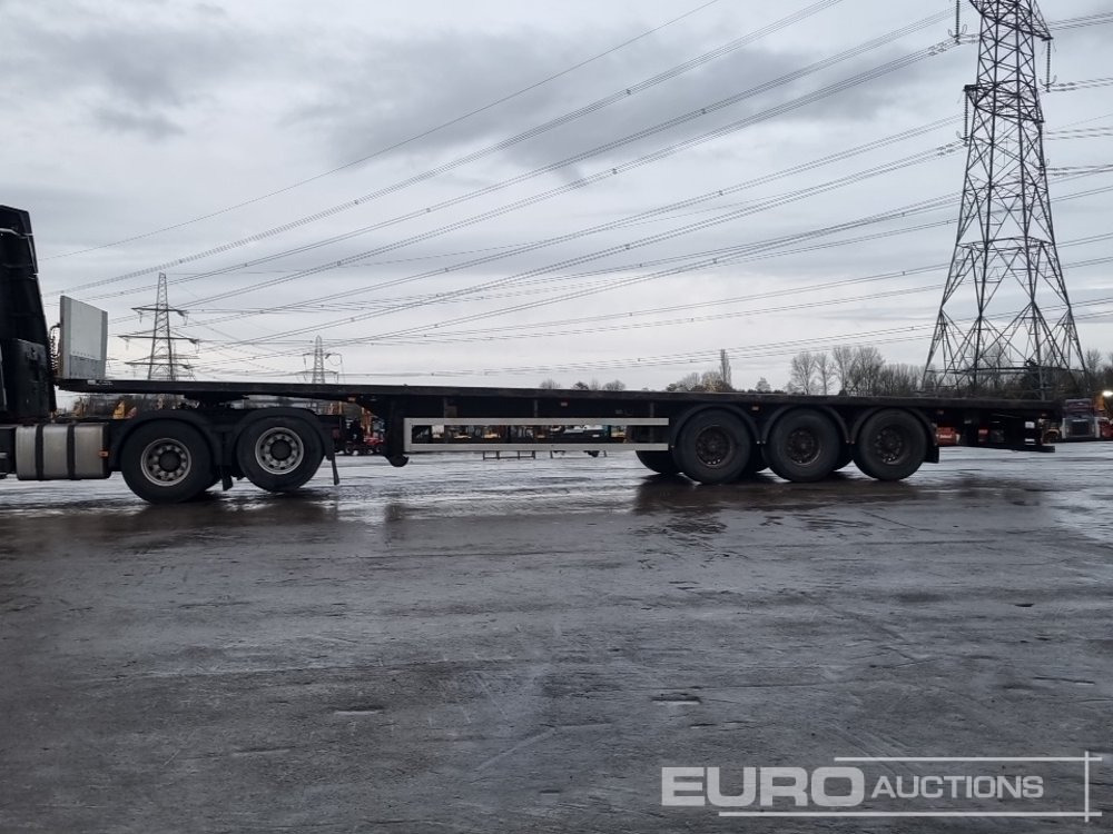 2012 Don-Bur Tri Axle Flat Bed Trailer - Бортовий напівпричіп/ Платформа: фото 2 2012 Don-Bur Tri Axle Flat Bed Trailer - Бортовий напівпричіп/ Платформа: фото 2